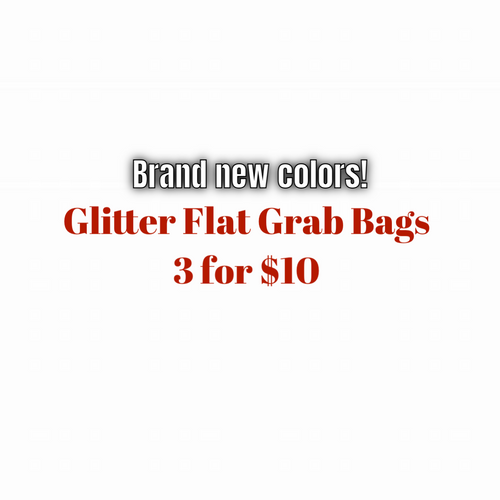 Glitter Flat Grab Bag