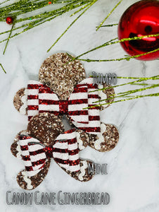 Candy Cane Gingerbread