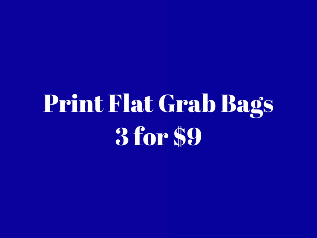 Print Flat Grab Bag