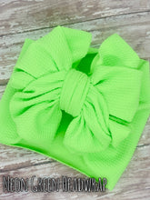 Load image into Gallery viewer, Neon Green Headwrap