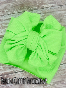 Neon Green Headwrap