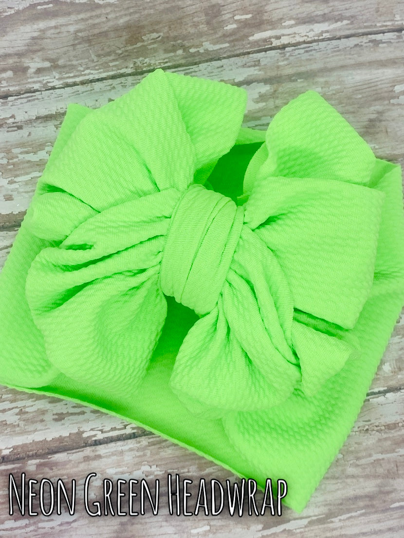 Neon Green Headwrap