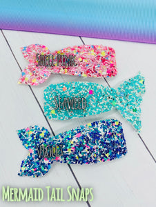 Mermaid Tail Snaps