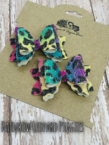 Rainbow Leopard Piggies