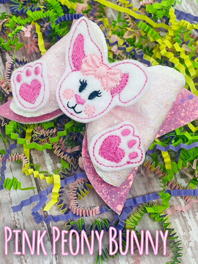 Pink Peony Bunny